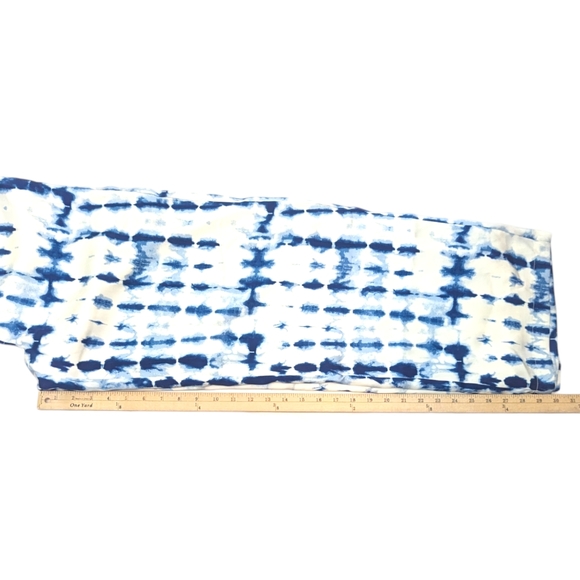 House of Harlow 1960 Tie Dye Wide Leg Pants High Rise NEW Womens Small Blue - Picture 10 of 15